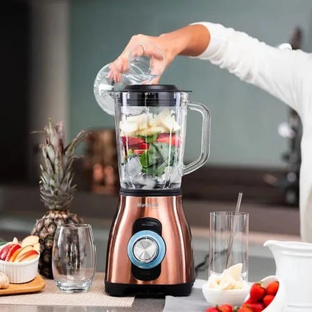 Liquidificador Pglq352 Revolution Glass Copo De Vidro 2 Litros Potência De 1000w Cor Cobre...