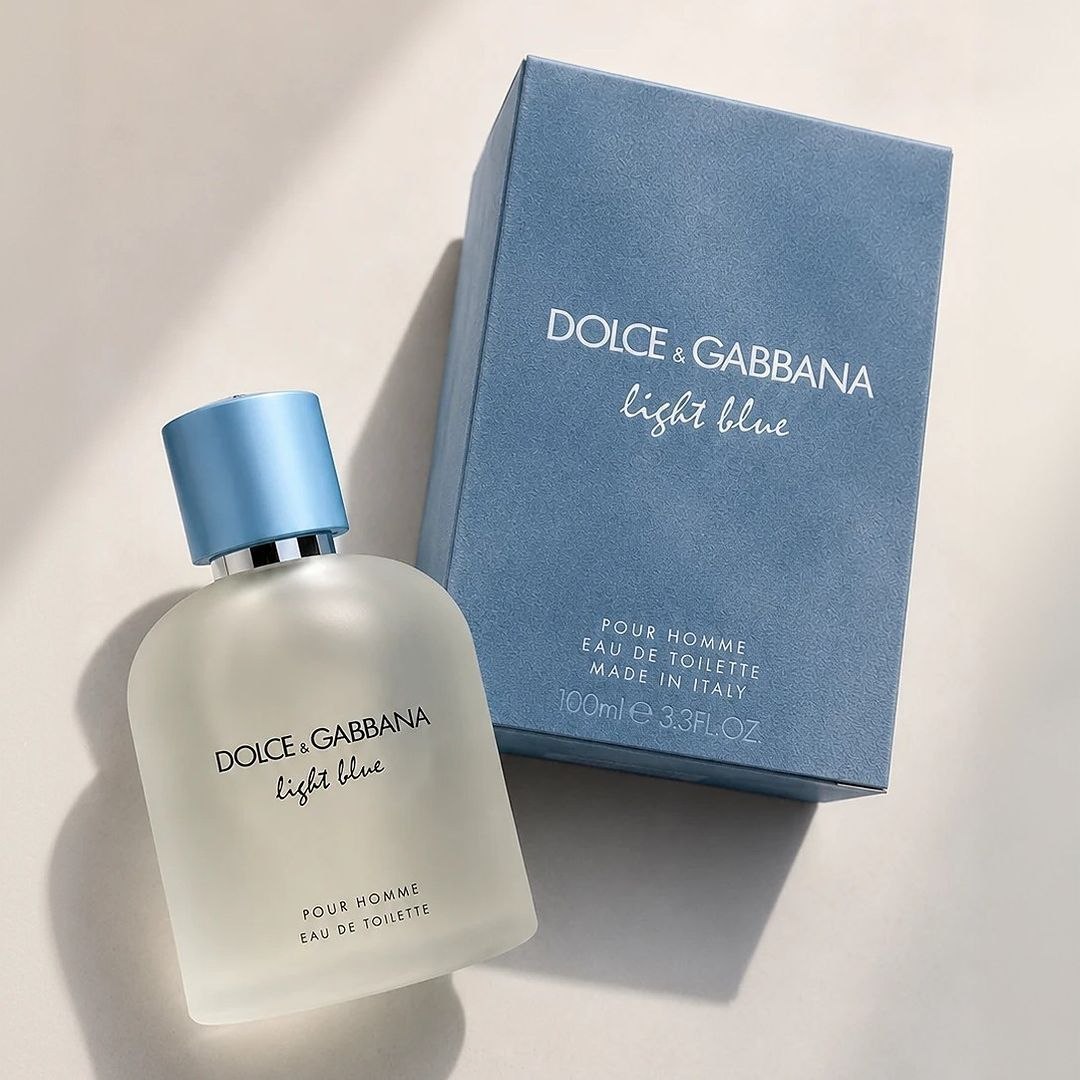 Perfume Dolce&Gabbana Light Blue Masculino Eau De Toilette NEW -100ML