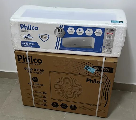 Ar Condicionado Split Hi Wall Inverter Philco 9000 BTU/h Frio PAC9FB - 220v