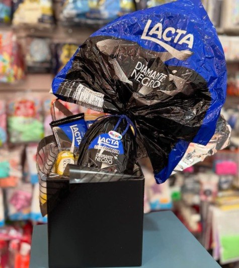 Ovo de Páscoa Lacta Diamante Negro 300g