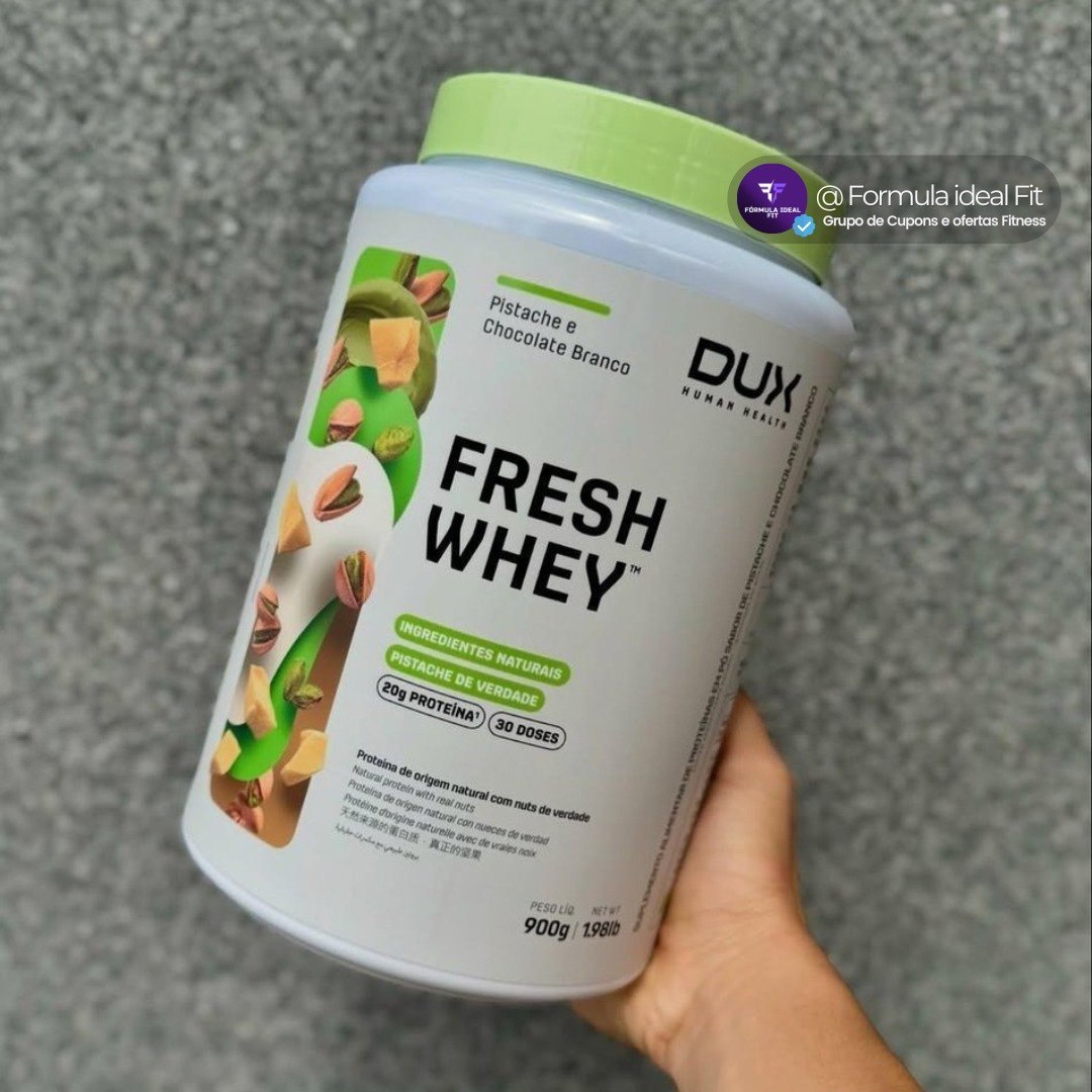 Freshwhey Pistache E Chocolate Branco 900g Dux