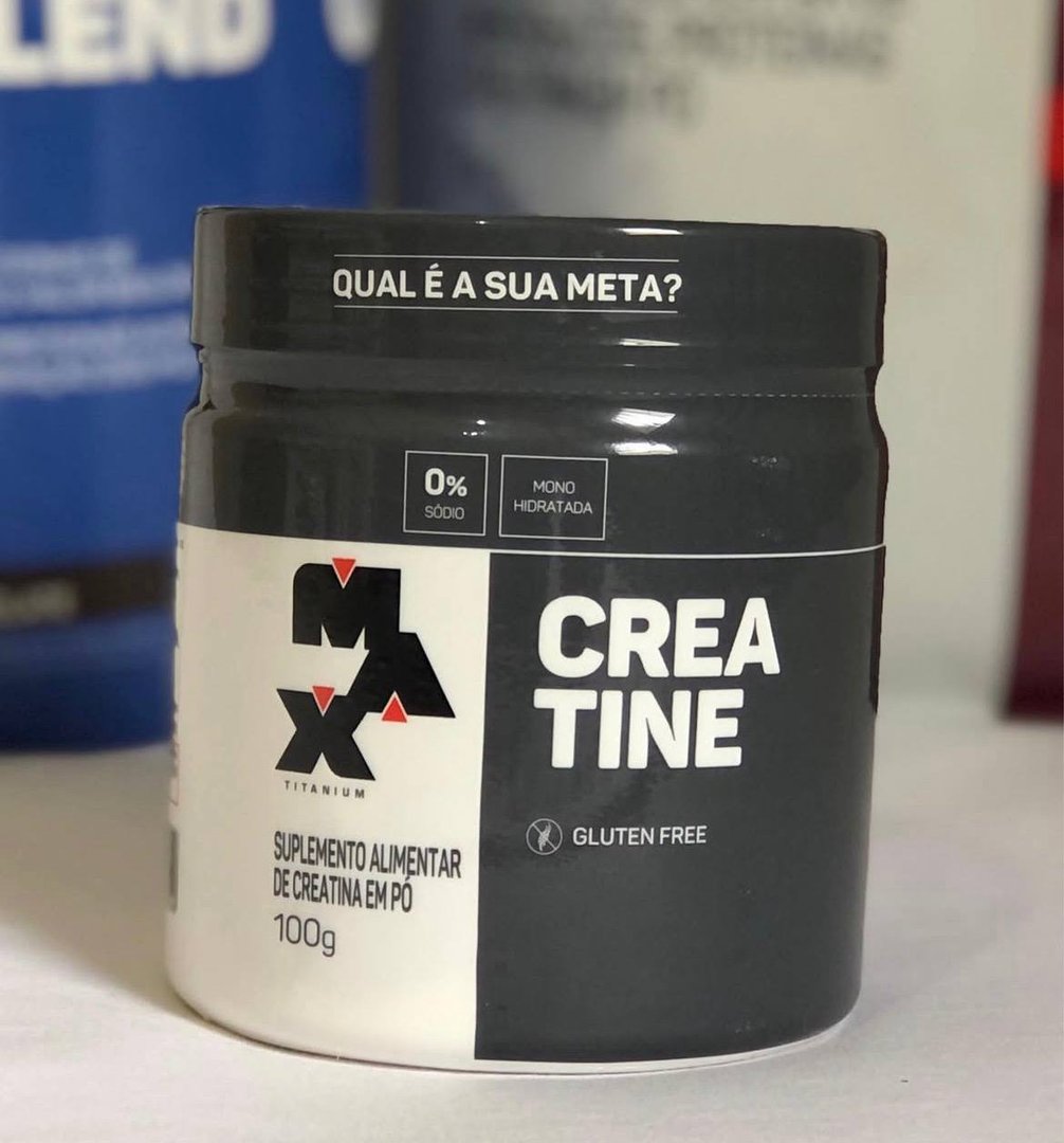 Creatina Monohidratada (100g) - 100% Pura - Max Titanium