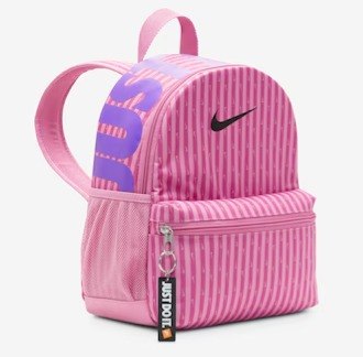 Mochila Nike Brasilia Mini JDI Infantil - Rosa