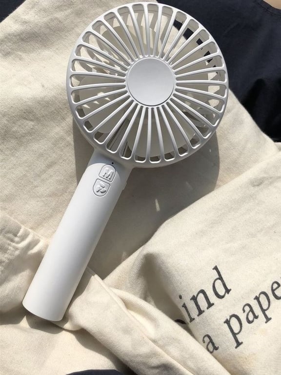 O mini ventilador que carrego na bolsa