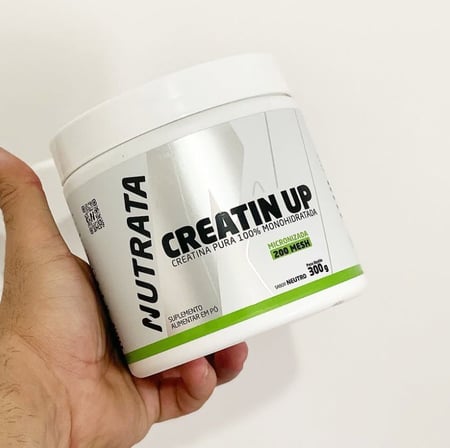 Creatina Pura Creatine Up 300g - Nutrata Sabor Sem Sabor