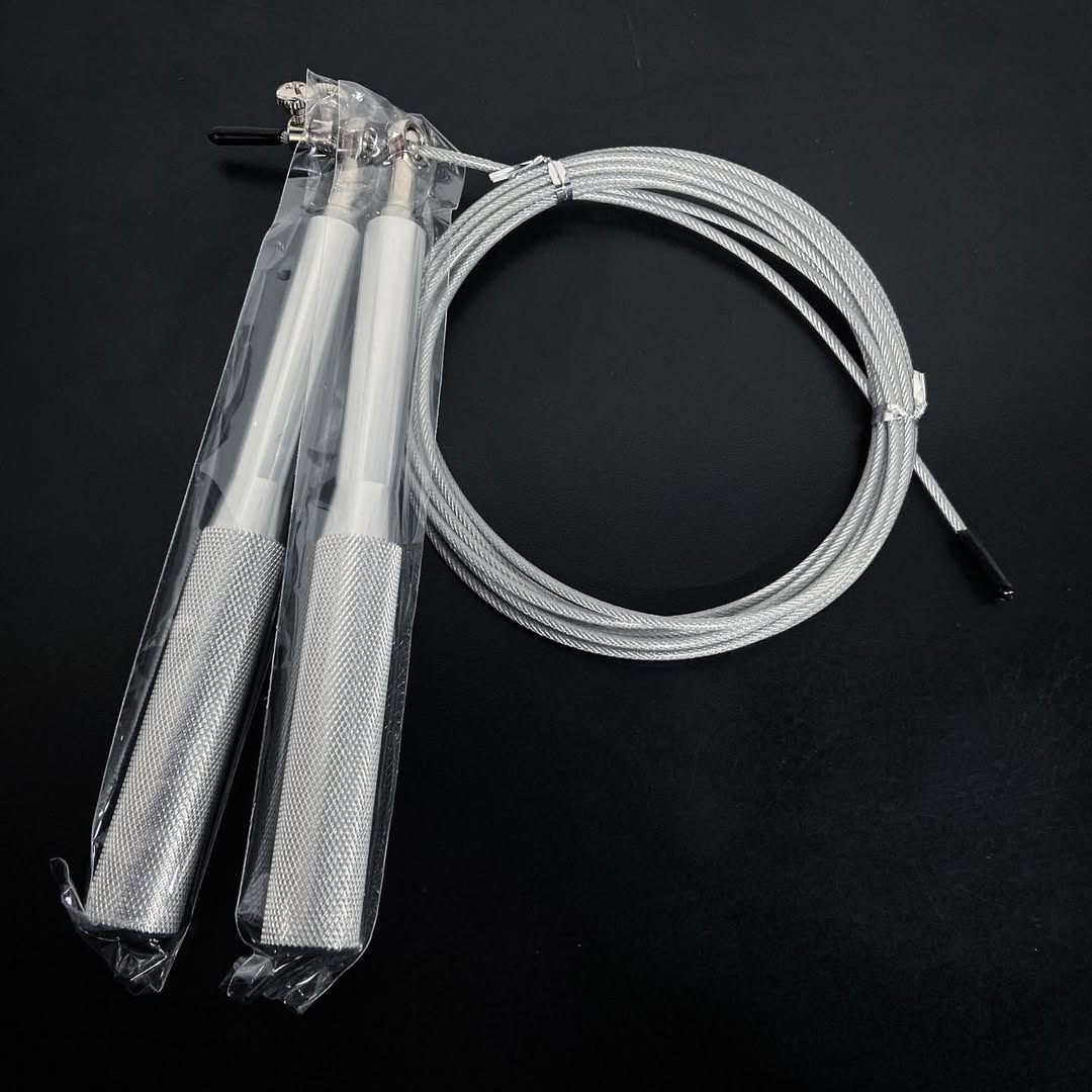 Corda De Pular Crossfit Speed Rope Rolamento 3m Cabo De Aço