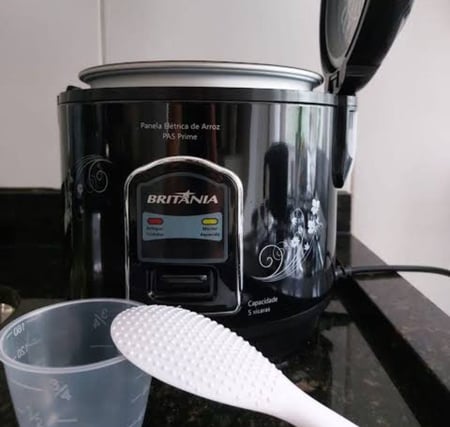 Panela De Arroz Britânia Pa5 Prime Preta