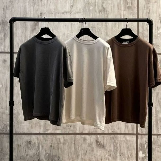 Kit 3 Oversized Masculina Stretwear