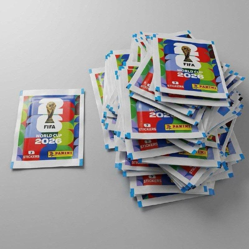 Blister com 12 Pacotes de Figurinhas Copa do Mundo FIFA 2026 EUA