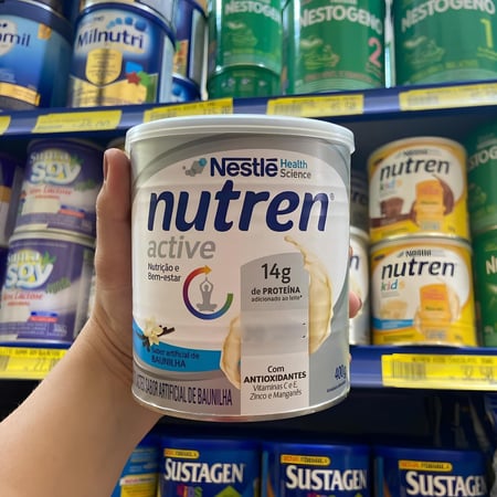Nutren Suplemento Alimentar Active Baunilha 400G