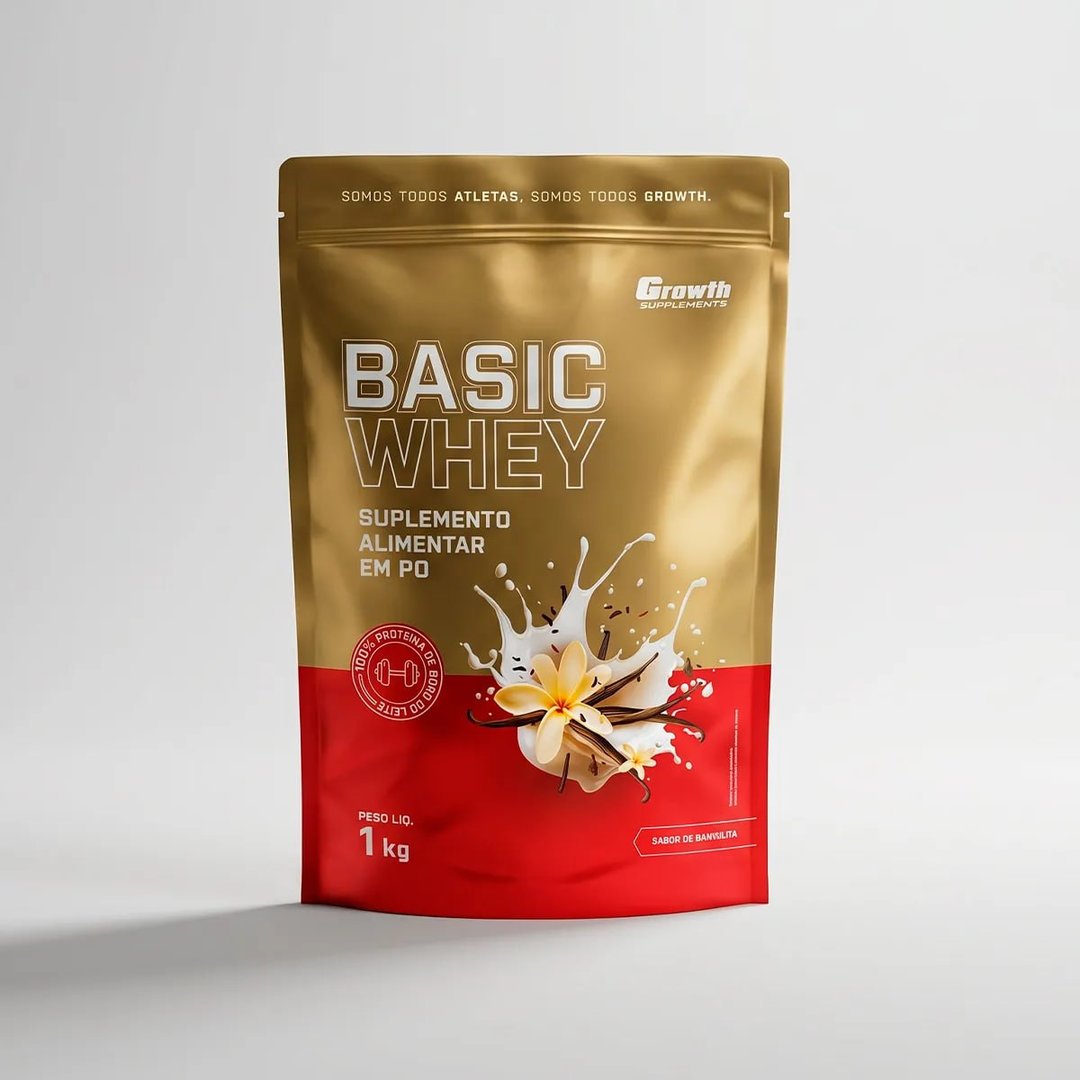 Basic Whey 1kg Baunilha