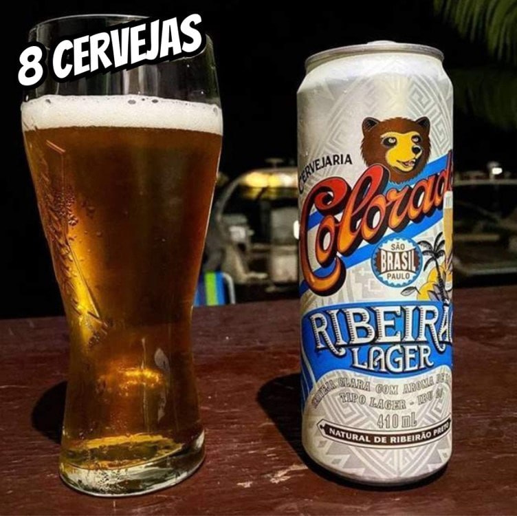 Pack de Colorado Lager Lata 350ML, 8 Unidades