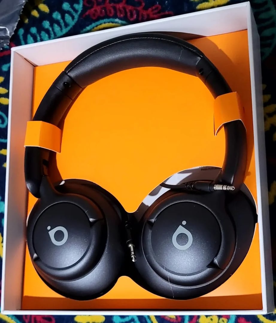 Fone de Ouvido Basike Headset Bluetooth Sem Fio Com Cancelamento de Ruído e Bateria de 30 Horas