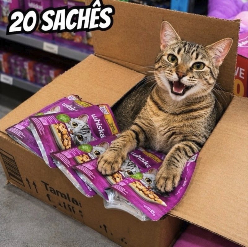 Pack Ração Úmida Whiskas Sachê Frango ao Molho para Gatos Adultos - Leve 20 Pague 16