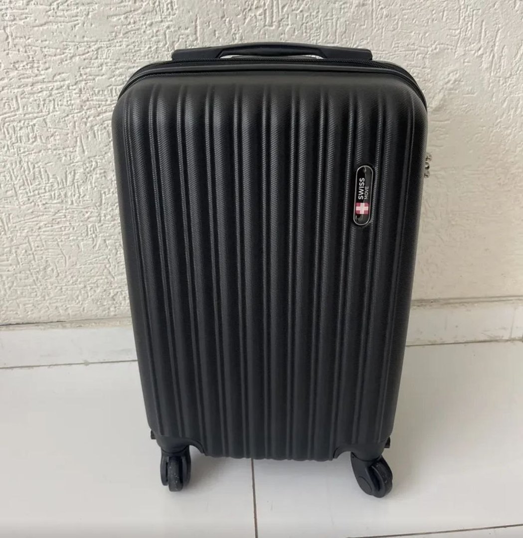 Mala de bordo 10kg pequena Londres Swiss Move Preto