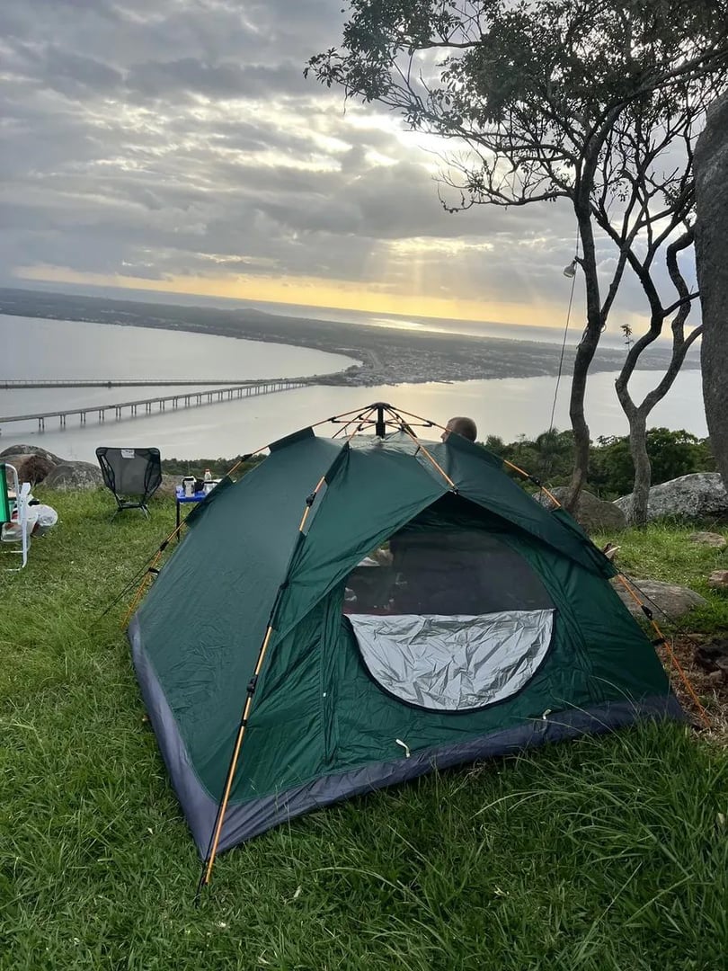 Barraca Camping Automática 2-3 Pessoas  210 x 160 100cm Oxford