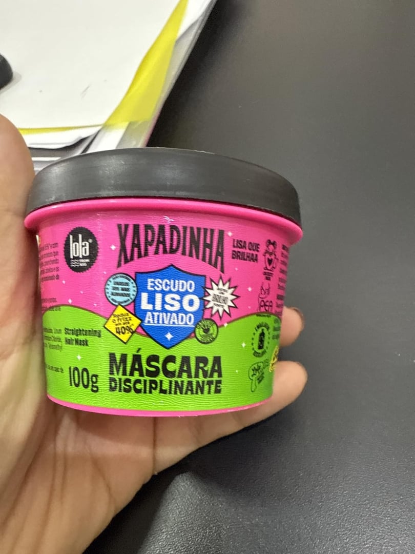Xapadinha Máscara Disciplinante 100g , Lola Cosmetics