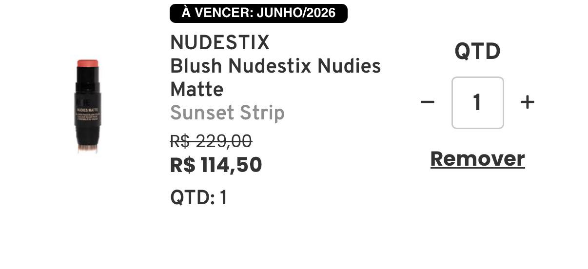 Blush Nudestix Nudies Matte