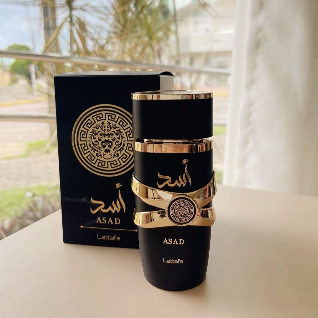 Perfume Lattafa Asad 100ml Eau De Parfum Original Árabe Original Com Nota Fiscal E Selo Or...