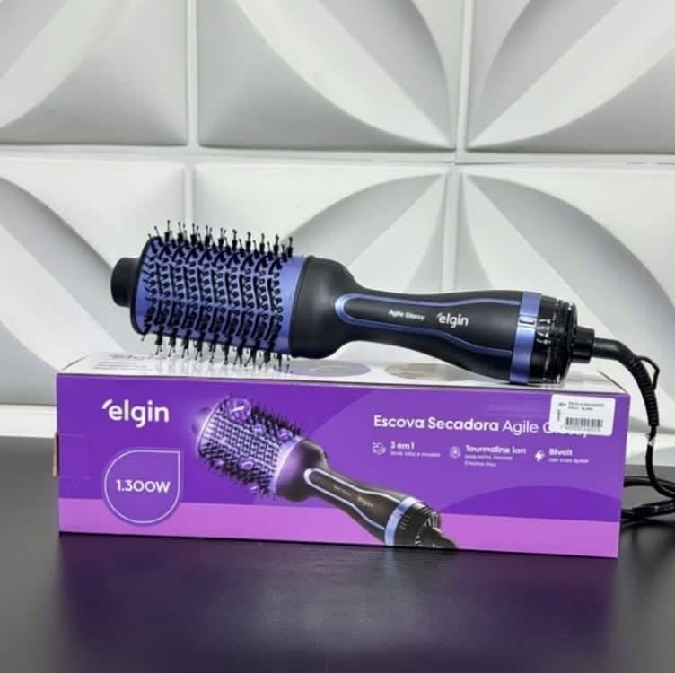 Escova Secadora Agile Glossy Elgin 1200w Bilvolt