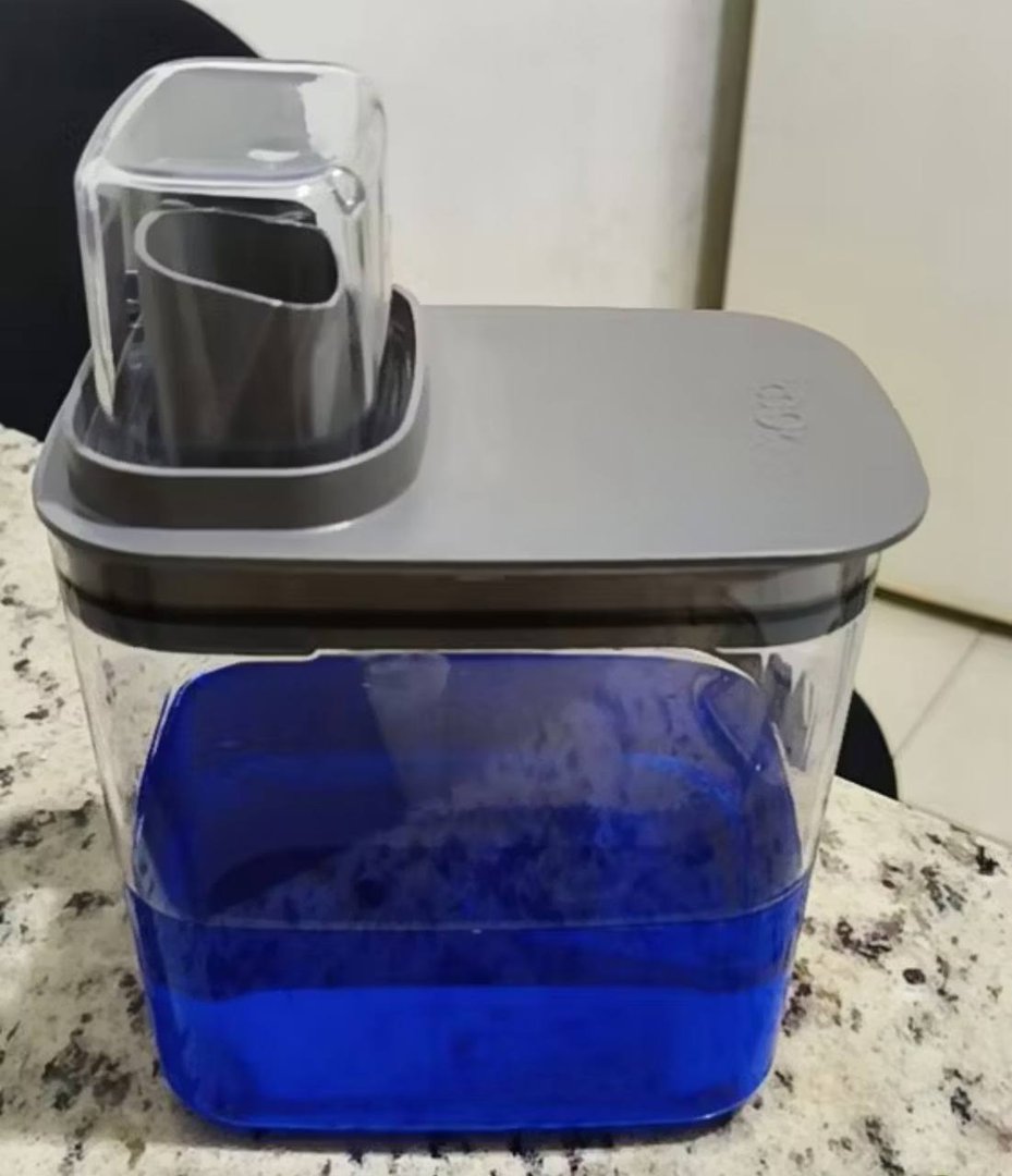 Dispenser Para Sabão 1,5l Flow C/Tampa Medidora 