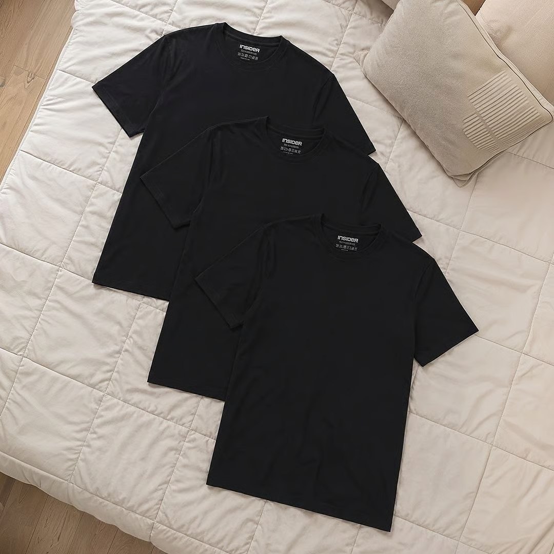 🤓Kit 3 Camisetas Light T-shirt Insider