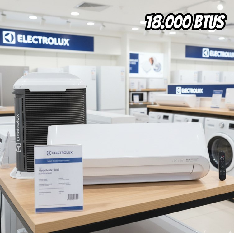 Ar-Condicionado Electrolux Split 18.000 BTUs Color Adapt Frio com Wi-fi (YI18F/YE18F) 220V
