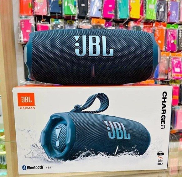 Caixa de Som Jbl Jbl Charge 6 Bluetooth À Prova D'água 40W 28h - Bivolt