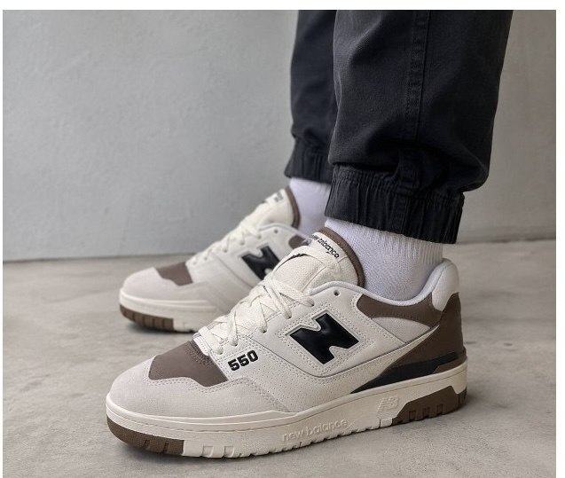 Tenis New Balance 550 Masculino, Branco, 41