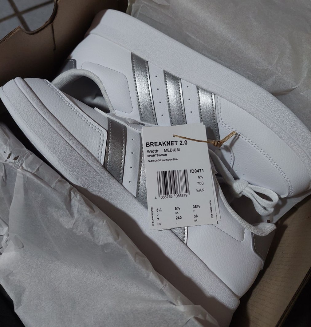 Tênis Adidas Breaknet 3.0 Feminino - Num. 34 ao 39