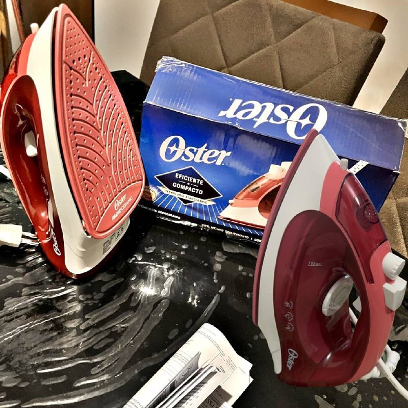 Ferro de Passar a Vapor Oster Aeroceramic Base Cerâmica - 110v