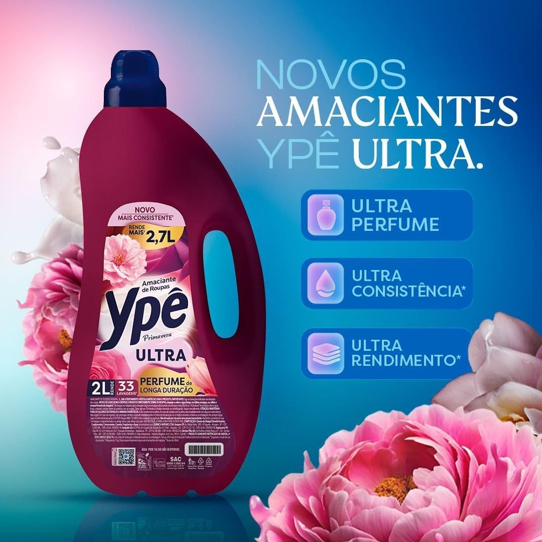 Ypê Amaciante Tradicional Ternura 2L