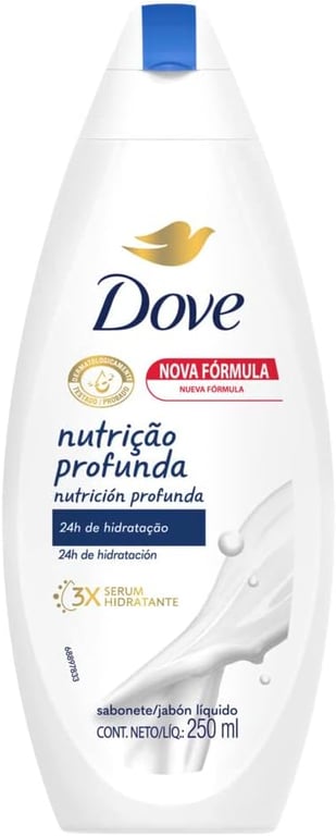 Dove Sabonete Líquido Nutrição Profunda – Pele macia, hidratada e...