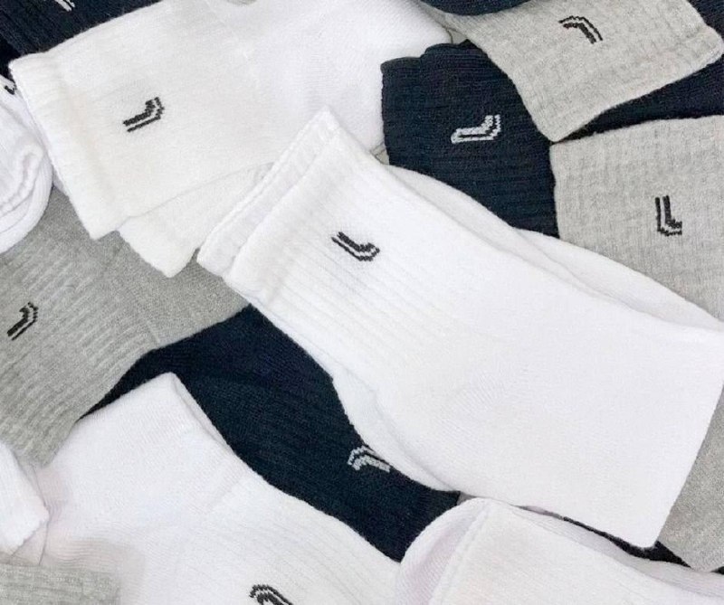 Kit 6 Pares Meias Lupo Cano Médio Esportivas Academia