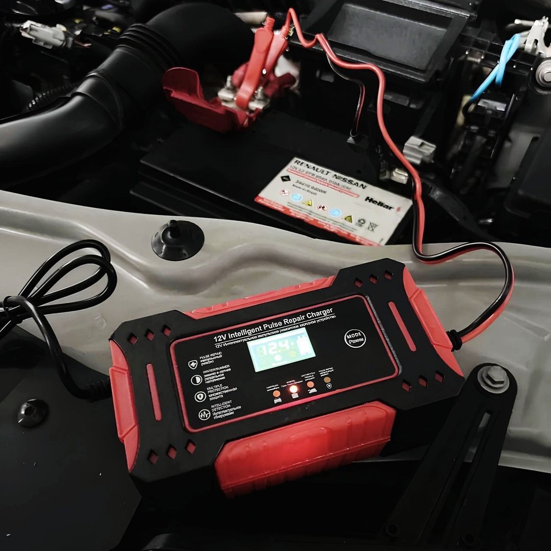 Carregador Inteligente De Bateria Automotiva 12v 6a Bivolt Recupera Baterias 4ah A 100ah T...