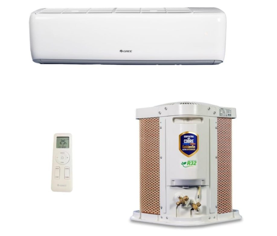 Ar Condicionado Split Hi Wall Gree G-Top Auto Inverter 9000 BTU/h Frio