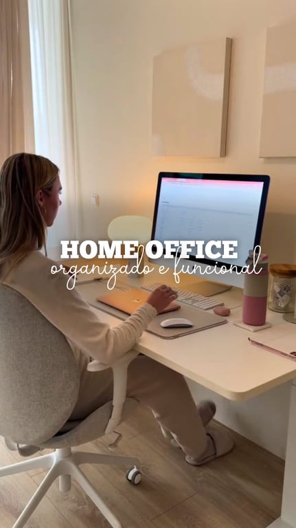 VÍDEO 124  -   Achados para deixar seu Home Office organizado e f...
