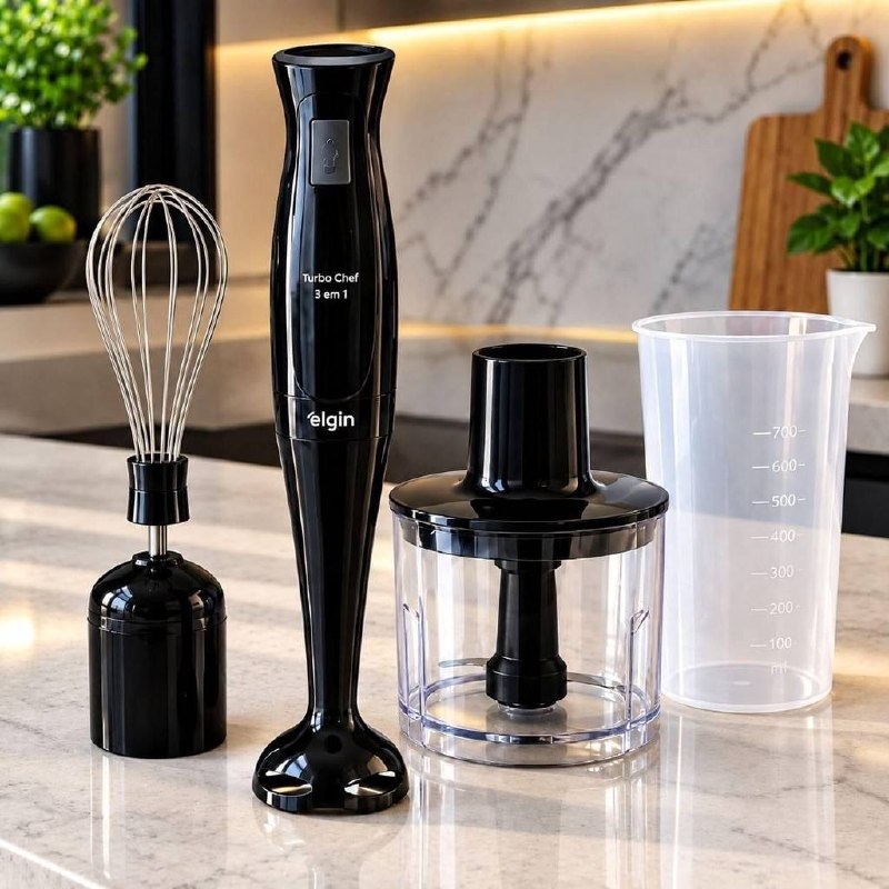 Mixer Elgin Turbo Chef 3 em 1 de 200W