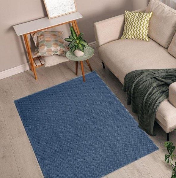 Tapete para Sala Retangular Antiderrapante 140x200cm Cristal Jolitex