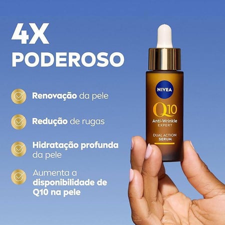 NIVEA Q10 Sérum Antissinais Expert Dupla Ação 30ml