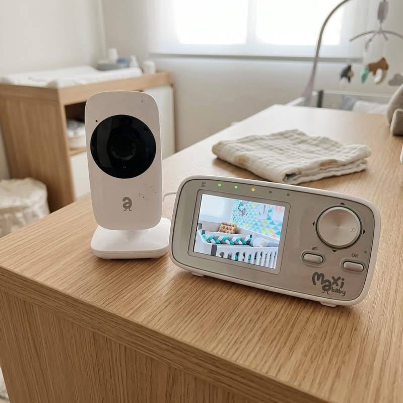 Babá Eletrônica Monitor 2.4 Sem Fio Zoom Baby On Maxi Baby
