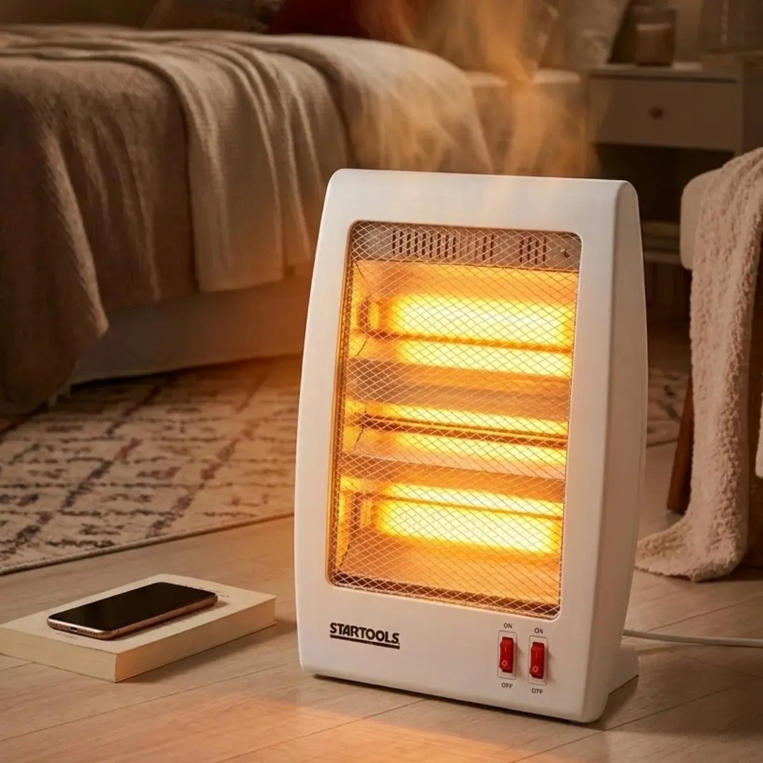 Aquecedor Iced Quartzo Portátil Branco 800w - 220v