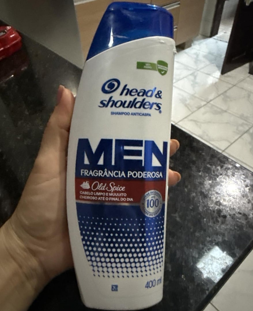 Shampoo Head & shoulders Anticaspa Old Spice Para Cabelo Oleoso Masculino - 400ml