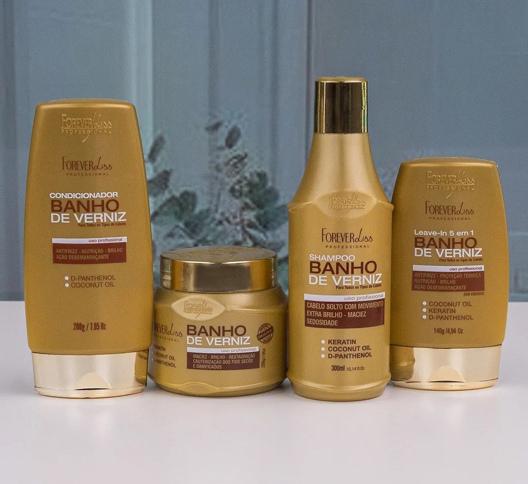 Kit Banho De Verniz Forever Liss