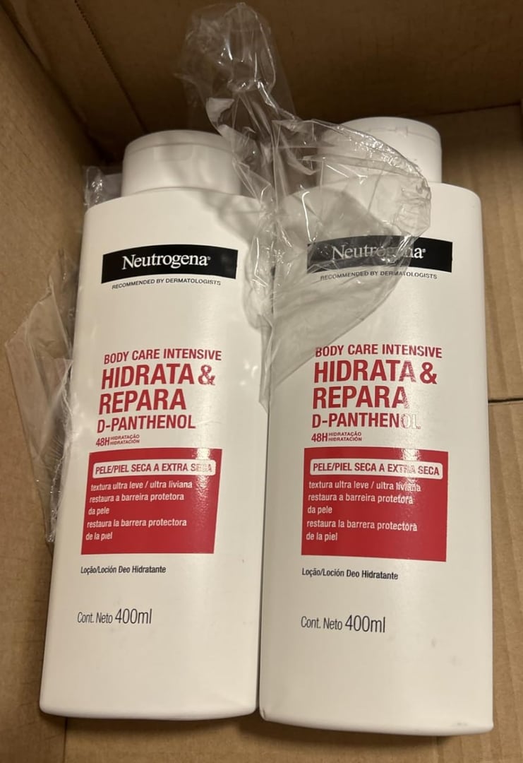 Neutrogena Hidratante Corporal Body Care Intensive Hidrata&Repara, Kit com 2 Unidades de 400ml