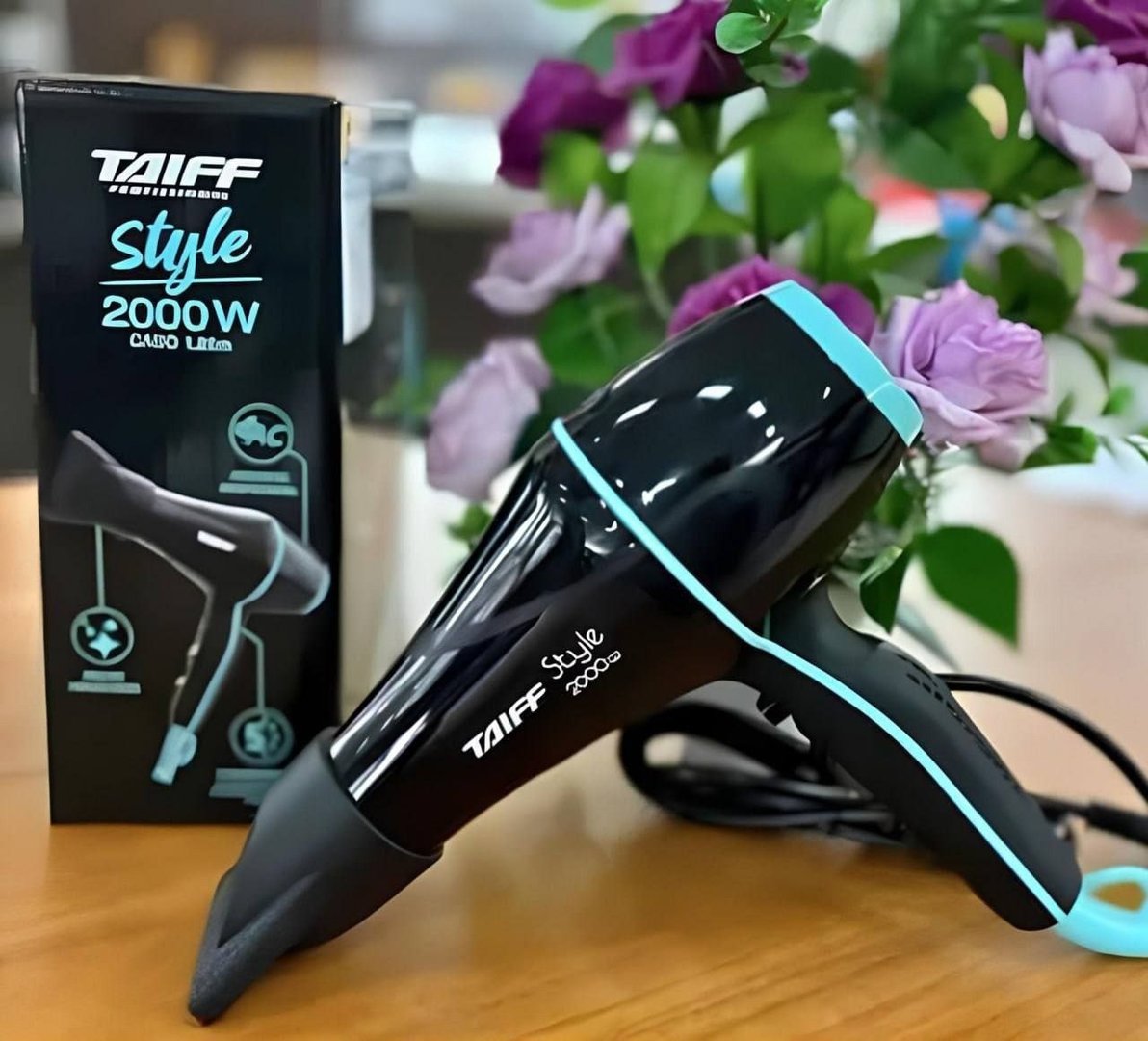Secador Taiff Style 2000w Motor Ac Preto 127 V