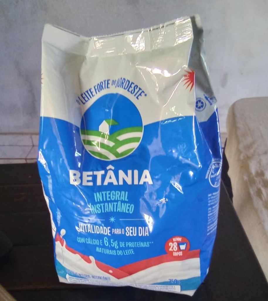 Betânia - Leite em Pó Integral Instantâneo 750g