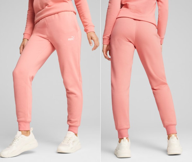 Calça Puma de Moletom ESS Small No. 1 Logo Feminina - Tam. GG