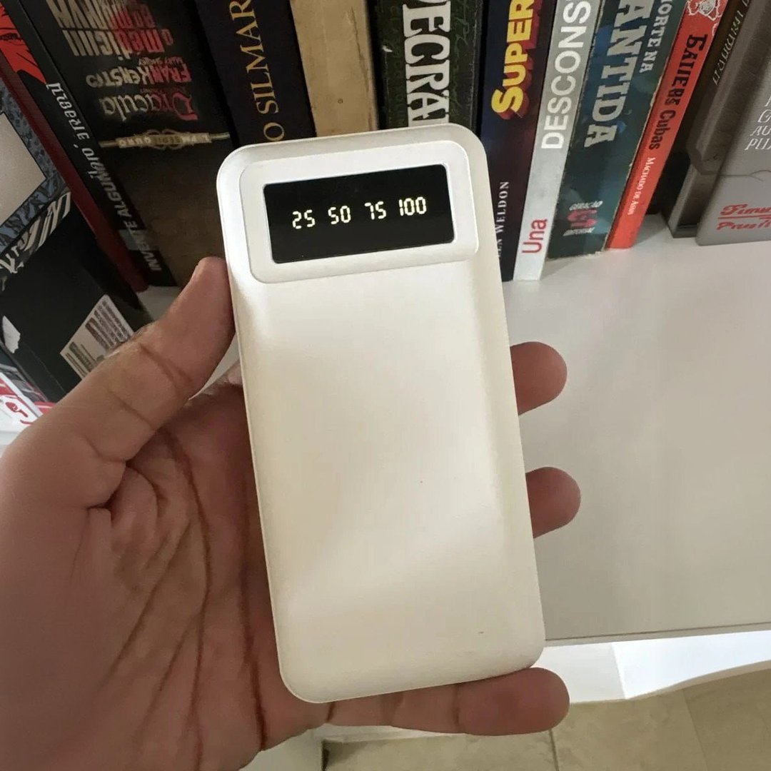 Carregador Portátil Power Bank Turbo 20000mah Universal Para iPhone Samsung Motorlola Xiao...