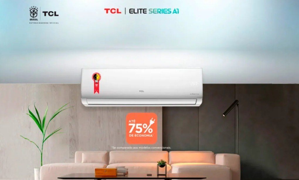 Ar condicionado TCL split hi wall elite inverter 12.000 btus  220v